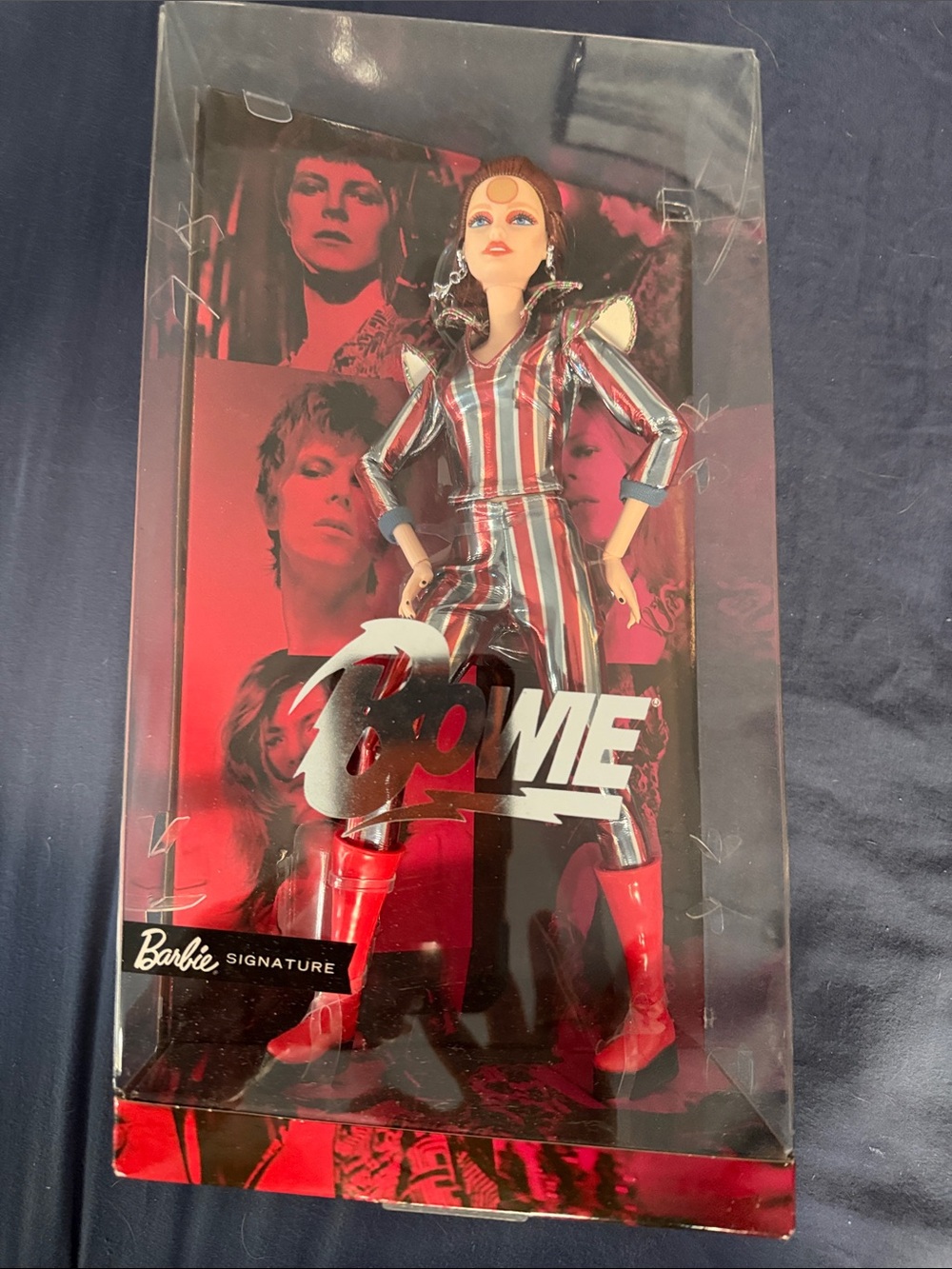 Barbie Bowie Collector Doll - Red, Silver, Yellow